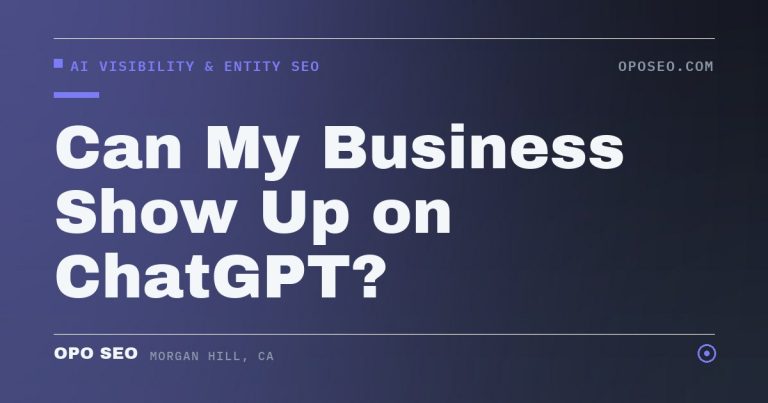 Can My Business Show Up on ChatGPT?